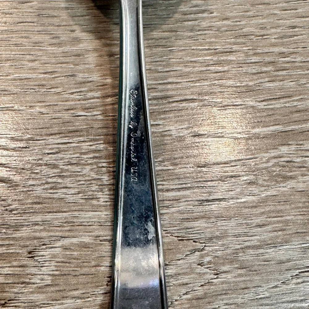 Vintage Imperial USA Stainless Steel Gravy Ladle‎ Serving Spoon Lady Duff